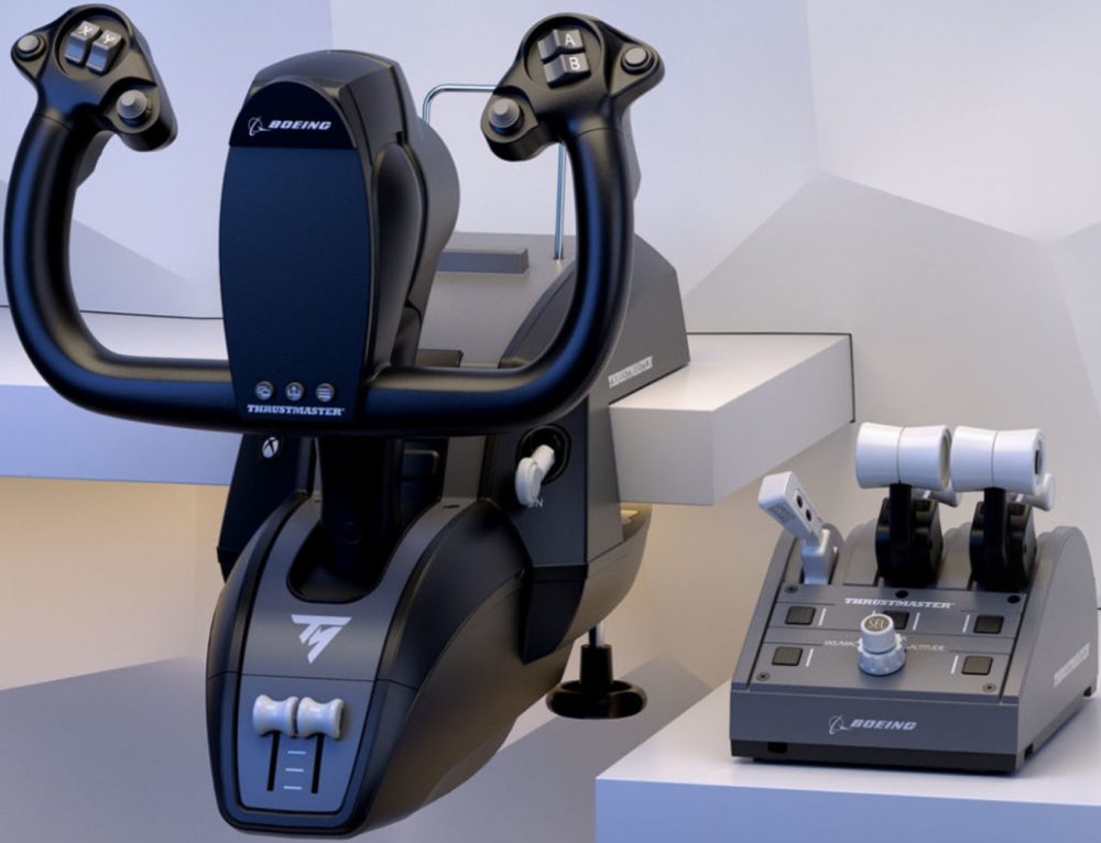 Boeing at Your Desk: Hands-On with TCA Yoke & Throttle Quadrant