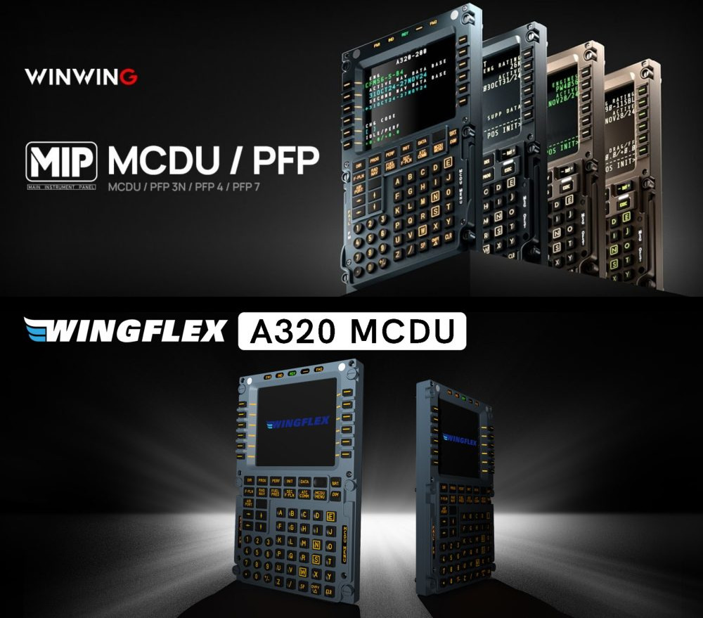 Bringing the Airbus Cockpit Home: Comparing WINGFLEX and WINWING MCDUs